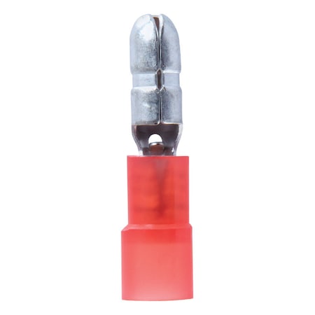 Jandorf Jandorf 22-18 Ga. Insulated Wire Male Bullet Red 5 pk 60925
